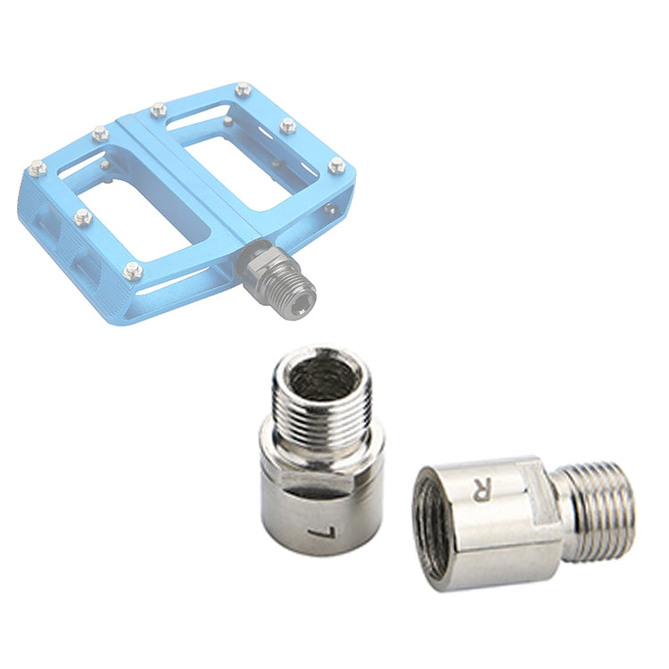 bike pedal spacer QL1 One Pair Steel Bike Pedal Spacer Extenders Bicycle Pedal Spacers f – Garmade