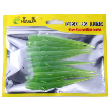 HENGJIA SO02610 10 PCS 10.5cm/3.5g Loach Soft Bait Soft Bait for Sea Fishing-garmade.com