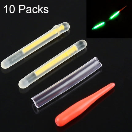 10 Packs OCEAN SUN Ultrafine Luminous Float Night Fishing Light Stick, Visibility: 15m, Size: 2.2 x 20mm-garmade.com