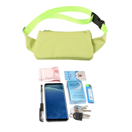 Multi-function Universal Outdoor Mobile Phone Bag Shoulder Bag Waist Bag, Size: 11 x 20cm (Yellow)-garmade.com