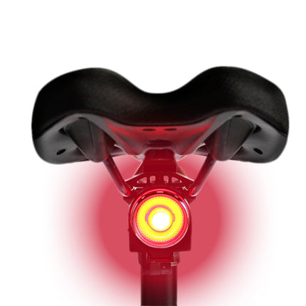 A0 IPX5 Waterproof Seven-color Bicycle USB Charging High Brightness Taillight-garmade.com
