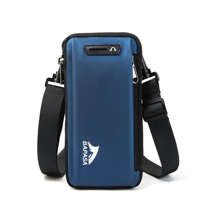 BAPASA A155 Mini Multi-function Crossbody Phone Bag Waist Bag (Blue)-garmade.com