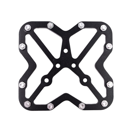 Single Road Bike Universal Clipless to Pedals Platform Adapter for Bike MTB Shoes, Size: Large(Black)-garmade.com