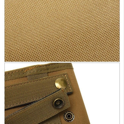 Stylish Multifunctional Outdoor Waist Bag Phone Camera Protective Case Card Pocket Wallet(Army Green)-garmade.com