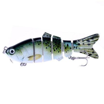 HENGJIA JM020 3# 11cm 18g Multi-section Plastic Hard Baits Fishing Lures Set Fishing Tackle Baits-garmade.com