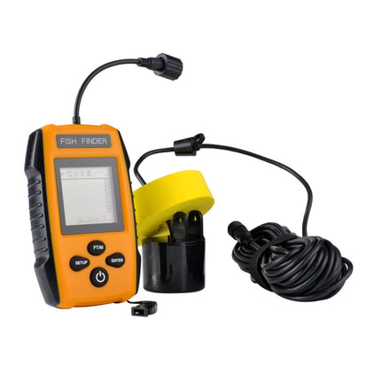 Portable Wired Fish Finder with Sonar Sensor Transducer and LCD Display-garmade.com