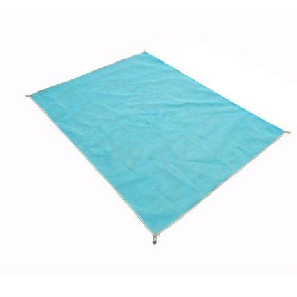 Sand Free Mat Lightweight Foldable Outdoor Picnic Mattress Camping Cushion Beach Mat, Size: 2x1.5m(Blue)-garmade.com