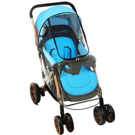 Adjustable Transparent Cover For Golf Carts, Baby Strollers And Wheelchairs To Provide Protection From Rain, Wind, and Mist, even mosquito(Transparent food grade big size U mode)-garmade.com