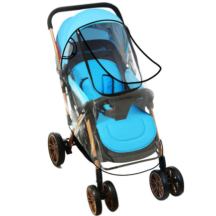 Adjustable Transparent Cover For Golf Carts, Baby Strollers And Wheelchairs To Provide Protection From Rain, Wind, and Mist, even mosquito(Transparent food grade big size U mode)-garmade.com