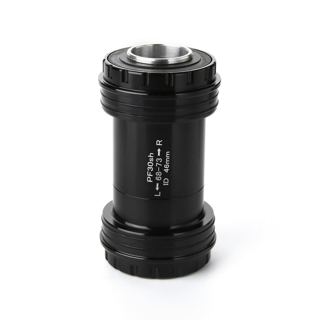 PF30 Press Fit Style Bottom Bracket Fits 68-73mm for SHIMANO / SRAM / Prowheel Mountain Bike(Black)-garmade.com