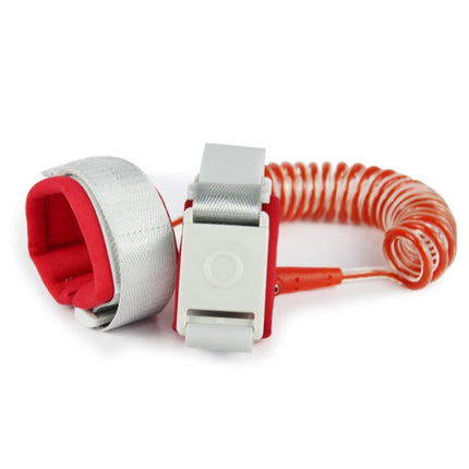 Happywalk Kids Safety Anti Lost Wrist Link Traction Rope with Induction Lock, Length: 2m(Red)-garmade.com