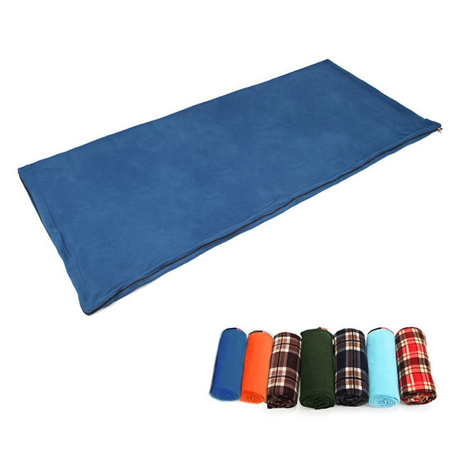 Aotu AT6109 Outdoor Camping Fleece Sleeping Bag for Adult, Random Color Delivery, Size: 180x75cm-garmade.com