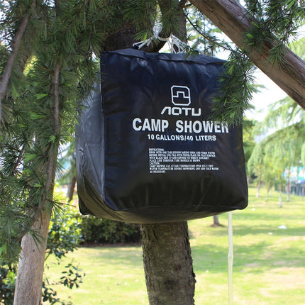 Aotu AT6636 Outdoor Camping Solar Portable Bath Bag-garmade.com