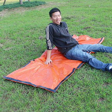 Aotu AT9040 Outdoor Camping Envelope Type Thermal First Aid Sleeping Bag for Adult, Size: 213x91cm-garmade.com