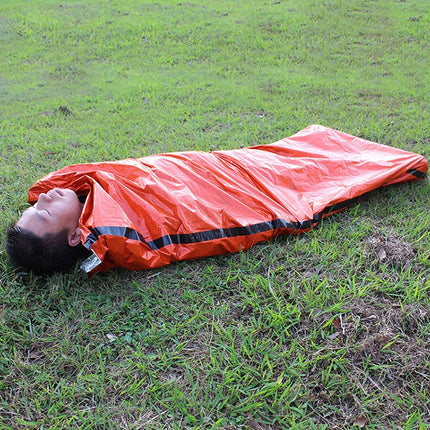 Aotu AT9040 Outdoor Camping Envelope Type Thermal First Aid Sleeping Bag for Adult, Size: 213x91cm-garmade.com