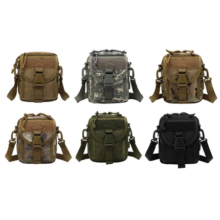 INDEPMAN DL-B020 Fashion Army Style Oxford Cloth Package Crossbody Bag Shoulder Sling Bag Hand Bag Messenger Bag, Size: 17 x 15 x 8 cm(Khaki)-garmade.com