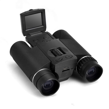 DB618B 10X LCD Hand-free Neck Strap Digital Camera Binoculars with 25mm Objective Lens-garmade.com