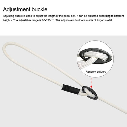 XINDA Nylon Adjustable Rock Climbing Riser Pedal Strap, Length: 1.3m-garmade.com