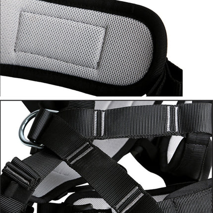 XINDA XD-6503 Outdoor Rock Climbing Polyester High-strength Wire Downhill Whole Body Safety Belt-garmade.com