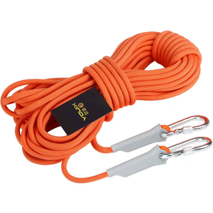 XINDA XD-S9817 Outdoor Rock Climbing Hiking Accessories High Strength Auxiliary Cord Safety Rope, Diameter: 9.5mm, Length: 100m, Color Random Delivery-garmade.com