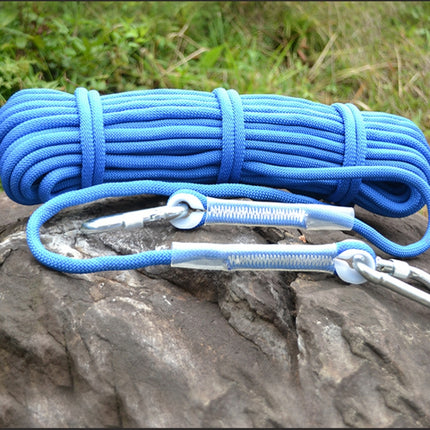 XINDA XD-S9817 Outdoor Rock Climbing Hiking Accessories High Strength Auxiliary Cord Safety Rope, Diameter: 9.5mm, Length: 40m, Color Random Delivery-garmade.com