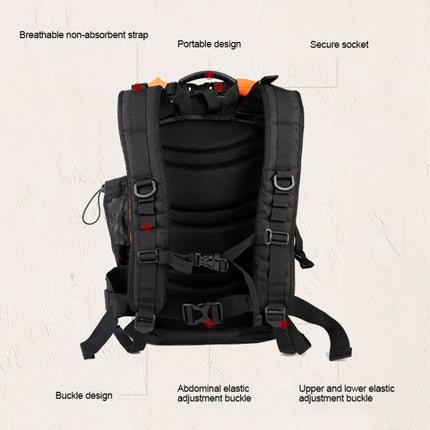 XINDA H-BAG03 20L Outdoor Waterproof Upstream Storage Shoulder Mountaineering Bag(Orange)-garmade.com