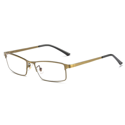 Dual-purpose Photochromic Presbyopic Glasses, +1.00D(Gold)-garmade.com