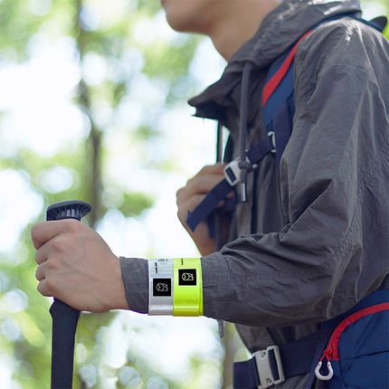 2 PCS Original Xiaomi Youpin Scotchlite Reflective Wristband Safety Reflective Wrist Belt-garmade.com