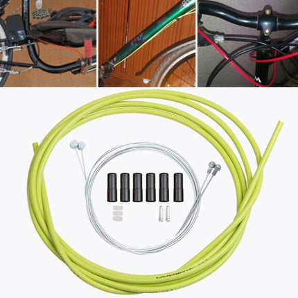 Universal Bicycle Variable Speed Cable Tube Set(Green)-garmade.com