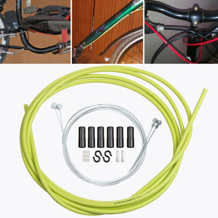 Universal Bicycle Brake Cable Tube Set(Green)-garmade.com