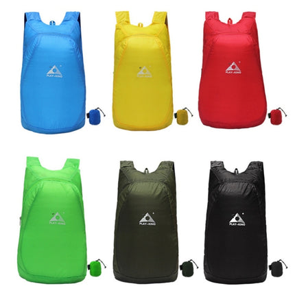 1328 20L Outdoor Climbing Portable Foldable Anti-splash Bag Ultralight Backpack, Max Load: 15kg (Green)-garmade.com