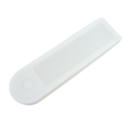 LED Display Waterproof Silicone Sleeve for Xiaomi Mijia M365(White)-garmade.com