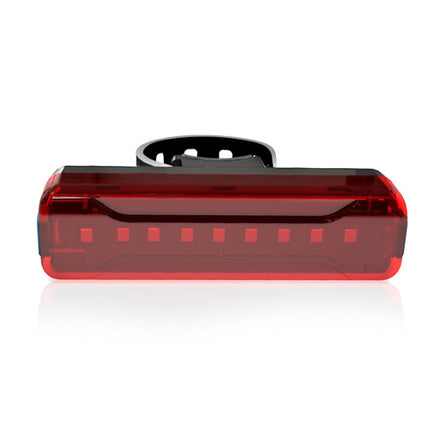 A02 Bicycle Taillight Bicycle Riding Motorcycle Electric Car LED Mountain Bike USB Charging Safety Warning Light (100 Hours, Color Box)-garmade.com