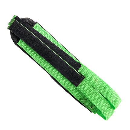 2 PCS Bicycle Pedals Bands Feet Set With Anti-slip Straps Beam Foot(Green)-garmade.com