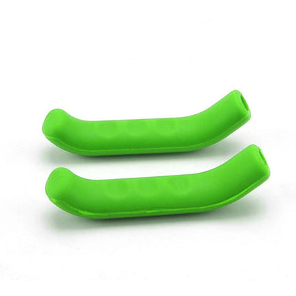 1Pair Universal Type Bicycle Brake Silicone Protection Covers(Green)-garmade.com