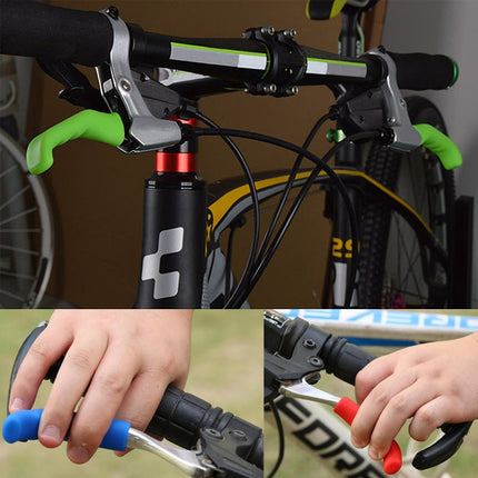 1Pair Universal Type Bicycle Brake Silicone Protection Covers(Green)-garmade.com