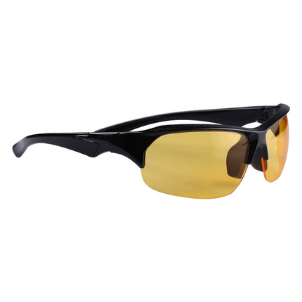 Yellow Lens Anti Glare Night Vision Glasses Safety Driver Sunglasses for Men / Women-garmade.com