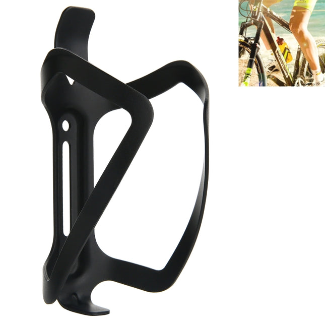 A2 Road Bicycle Water Bottle Aluminum Alloy Holder (Black)-garmade.com