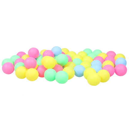 60 PCS Colored Barrel Table Tennis for Entertainment / Drawing / Decoration-garmade.com