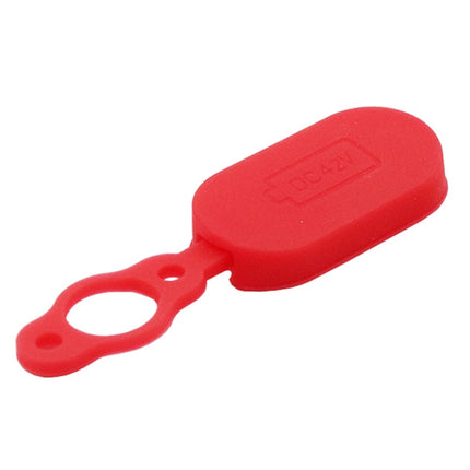 4 PCS Silicone Charging Port Waterproof Cover Dust-proof Plug Electric Scooter Accessories for Xiaomi Mijia M365(Red)-garmade.com