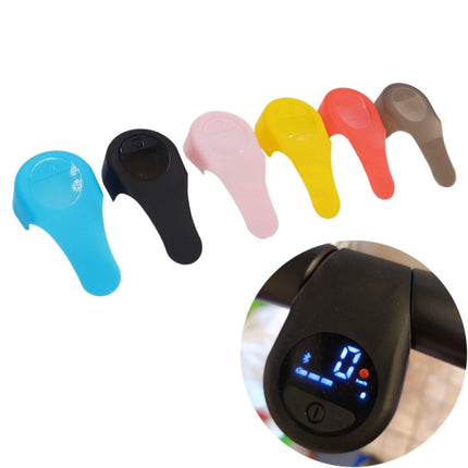 Electric Scooter Switch Panel Silicone Waterproof Protective Case for Ninebot ES1 / ES2 / ES4(Black)-garmade.com