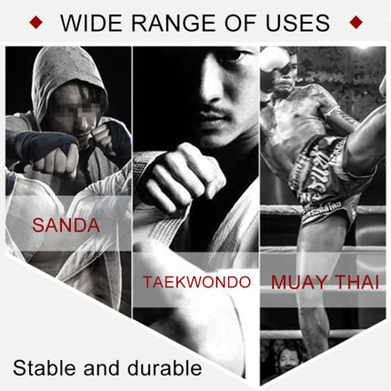 Boxing Taekwondo Training Leggings Target (Red)-garmade.com
