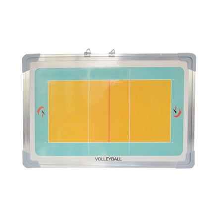 Aluminum Alloy Volleyball Coach Board Plate Handball Coaching Sets Volley Ball Equipment Training Magnetic with Eraser & Pen-garmade.com