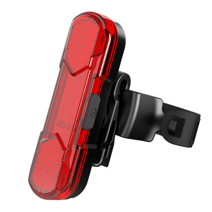 Bicycle USB Rechargeable Taillight LED Tail Lamp (Red Light)-garmade.com