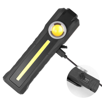 1902A Flashlight Rechargeable Lantern 4 Lighting Mode(Purple Light)-garmade.com