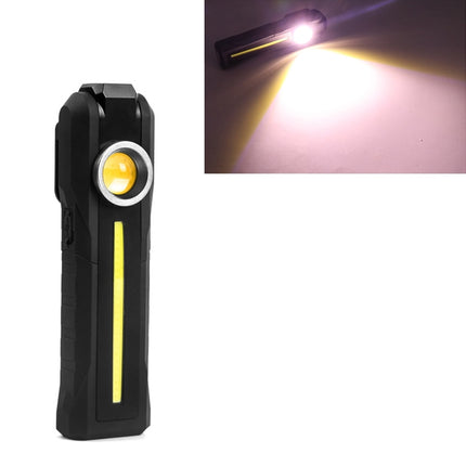 1902B Flashlight Rechargeable Lantern 4 Lighting Mode(Yellow Light)-garmade.com