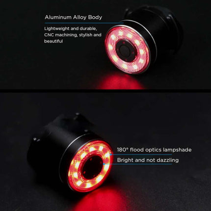 Antusi Q1 7 Colors Cycling Light Bicycle Taillight Bike Accessories-garmade.com