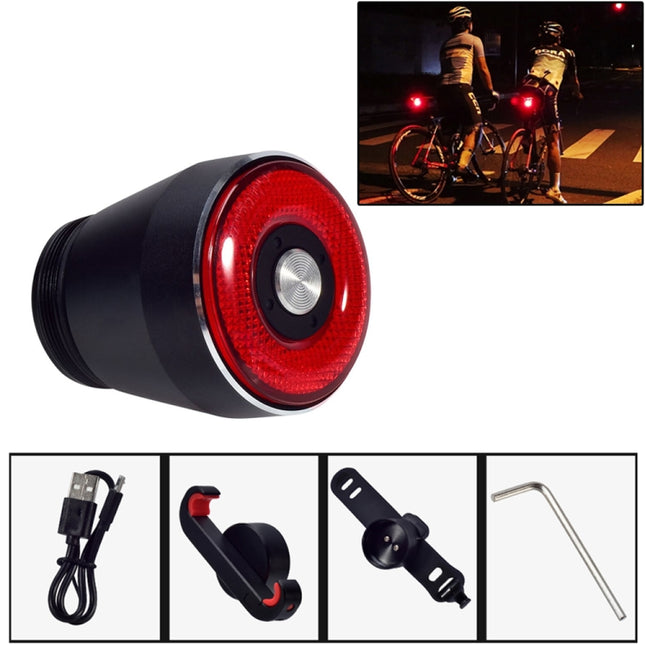Antusi Q5 Bicycle Rear Light Automatic Brake Induction Taillight-garmade.com