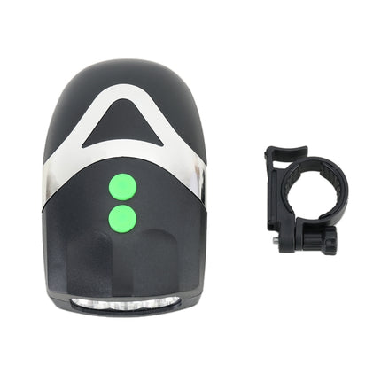 Mountain Bike Headlight Horn LED Flashlight Bicycle Electric Horn, with Light-garmade.com