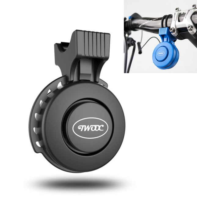 USB Mountain Bike Horn Bicycle Electric Horn (Black)-garmade.com